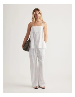 Amelia Linen Blend Pant