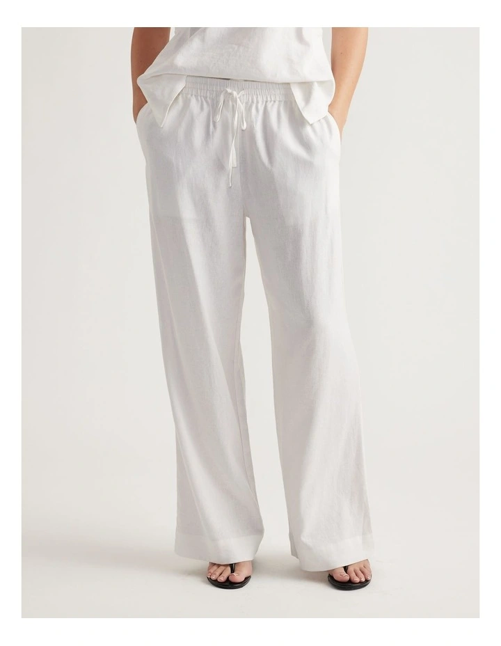 Amelia Linen Blend Pant image 3