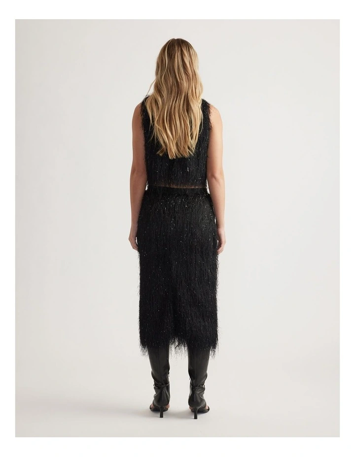 Rue Fringed Midi Skirt image 2