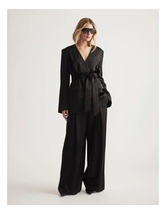 Sidney Satin Blazer