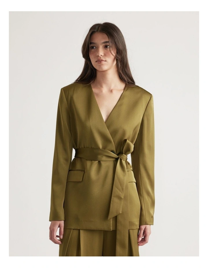 Sidney Satin Blazer image 3