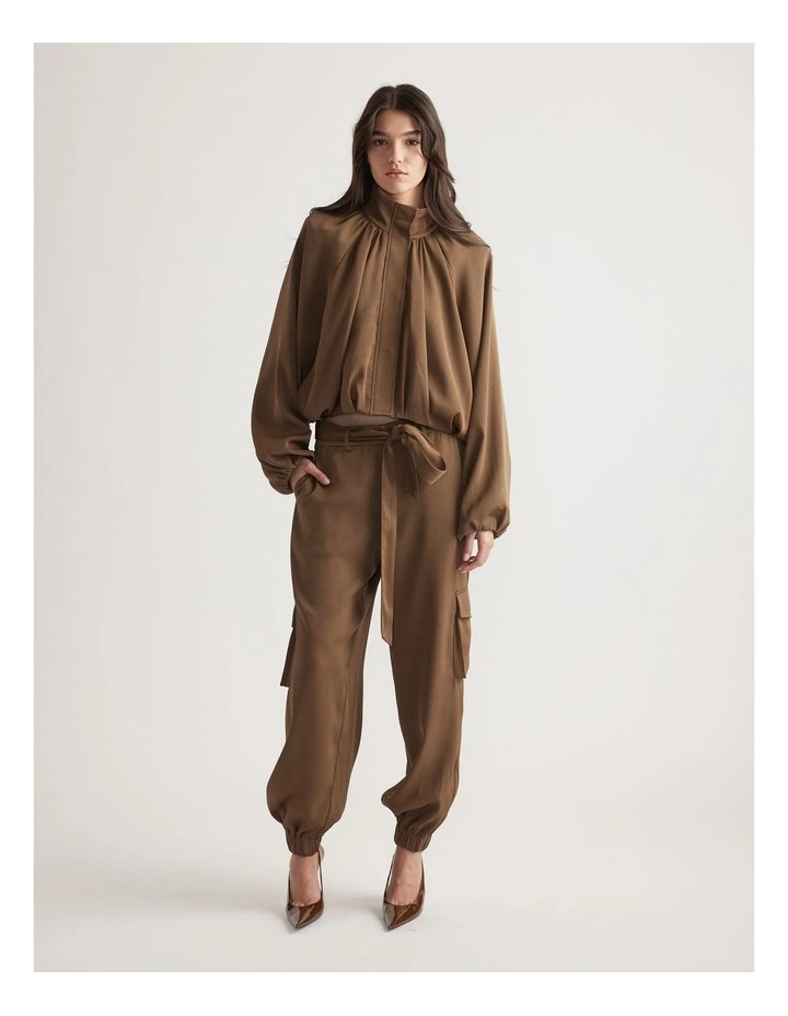 Stella Satin Cargo Pant image 1
