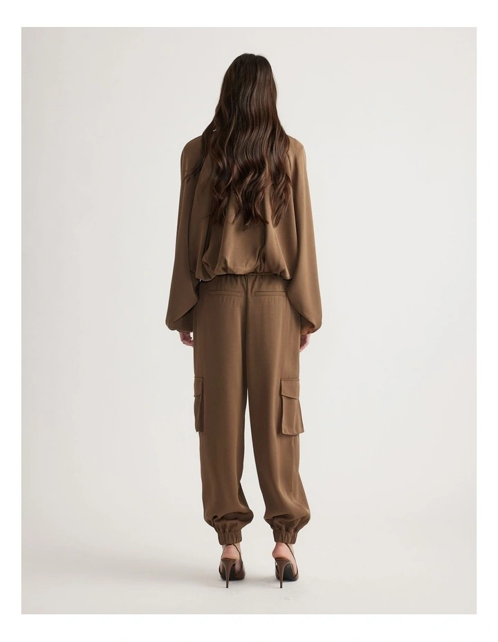 Stella Satin Cargo Pant image 2