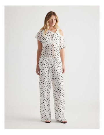 White Bambi Print colour