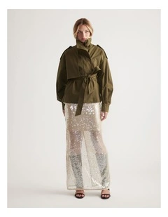 Frankie Sequin Maxi Skirt
