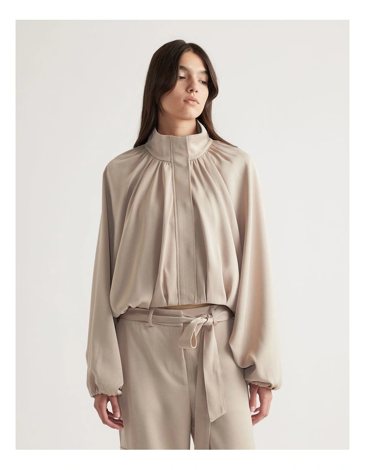 Stella Satin Bubble Jacket image 3