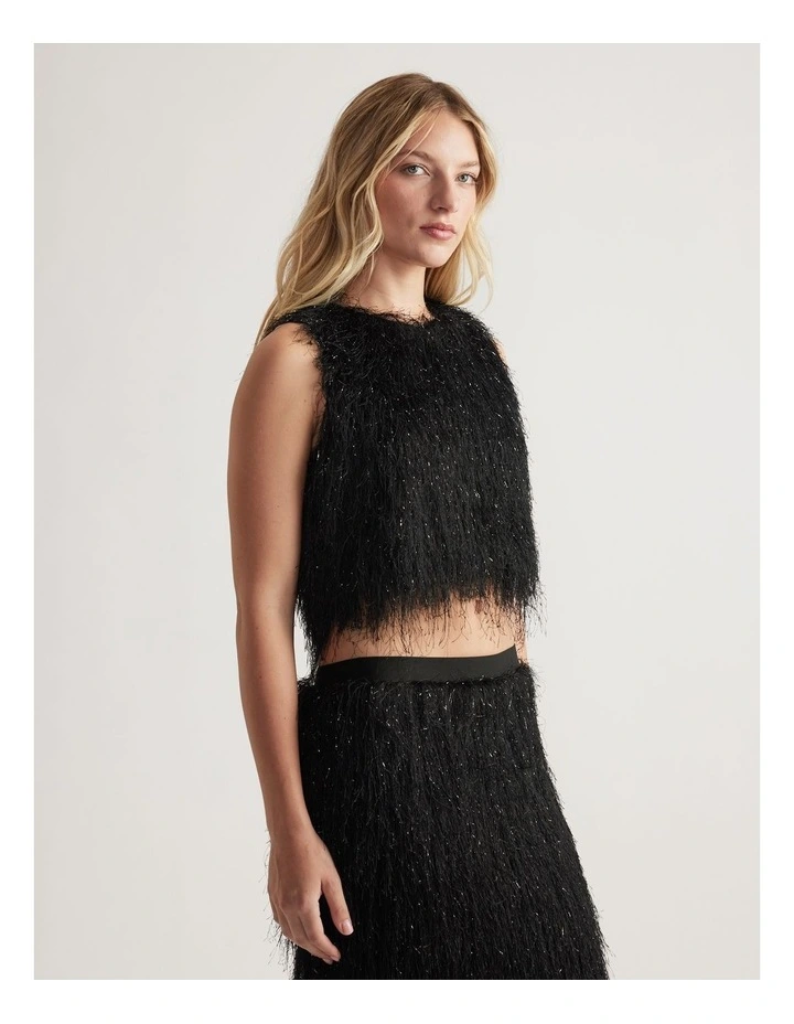 Rue Fringed Shell Top image 3