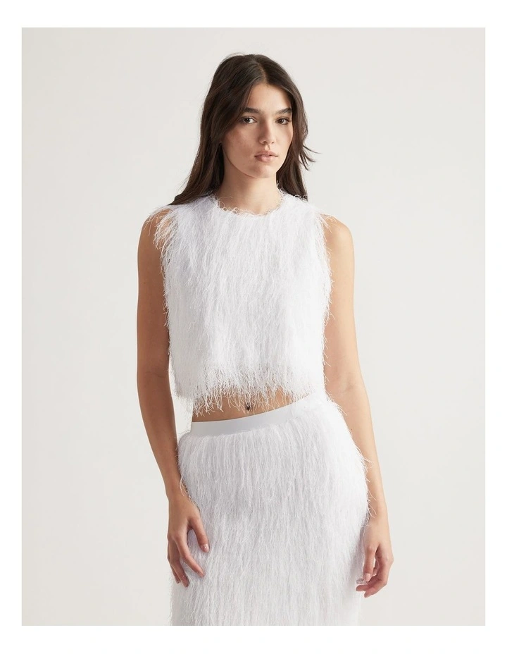 Rue Fringed Shell Top image 3
