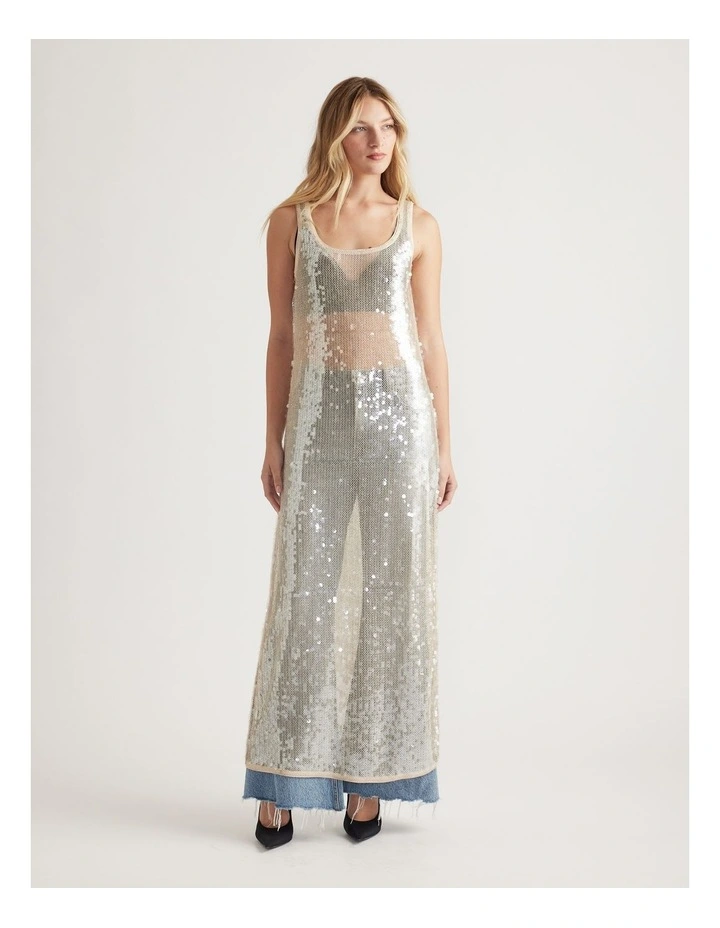 Frankie Sequin Maxi Dress image 1