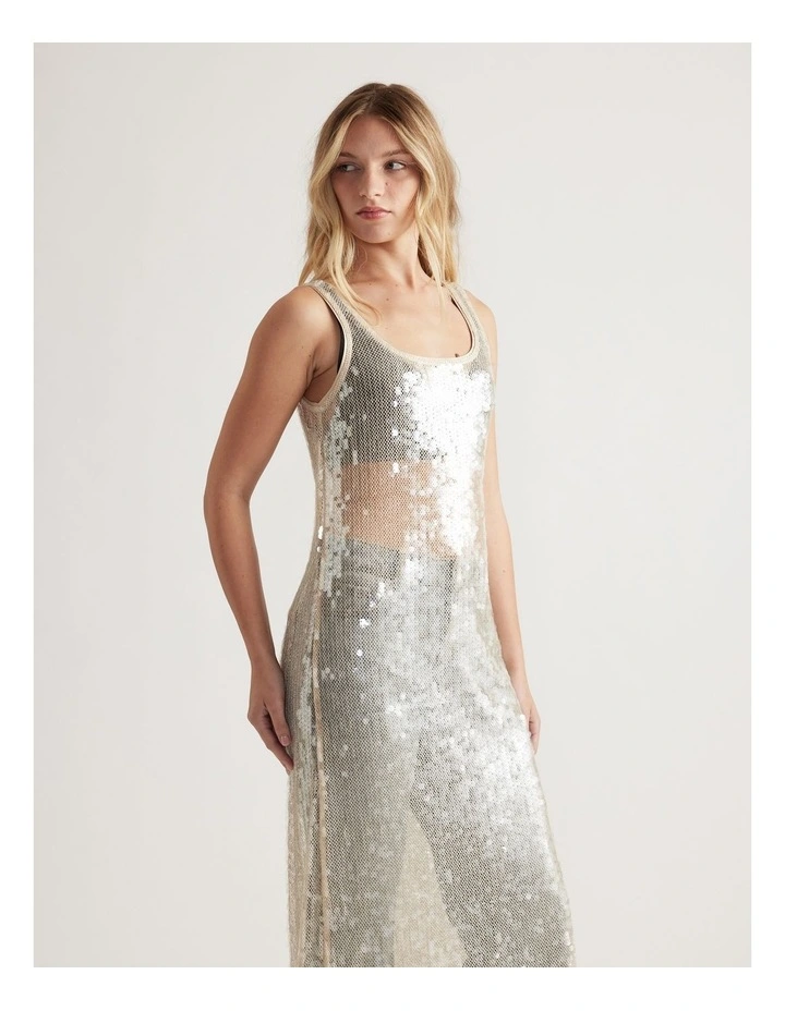 Frankie Sequin Maxi Dress image 3