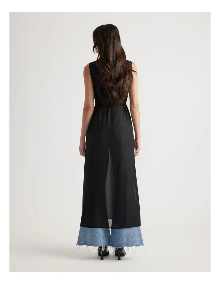 Eliza Sheer Maxi Dress image 2