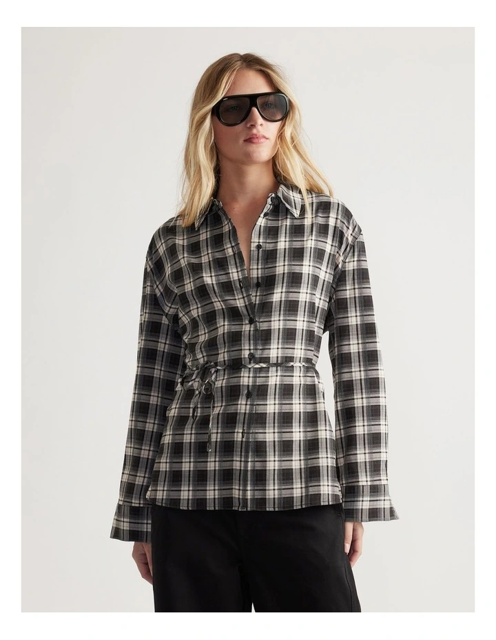 Krystal Tie Check Shirt image 3