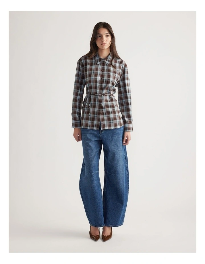 Krystal Tie Check Shirt image 1