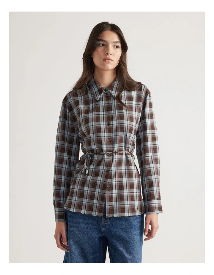 Krystal Tie Check Shirt image 3