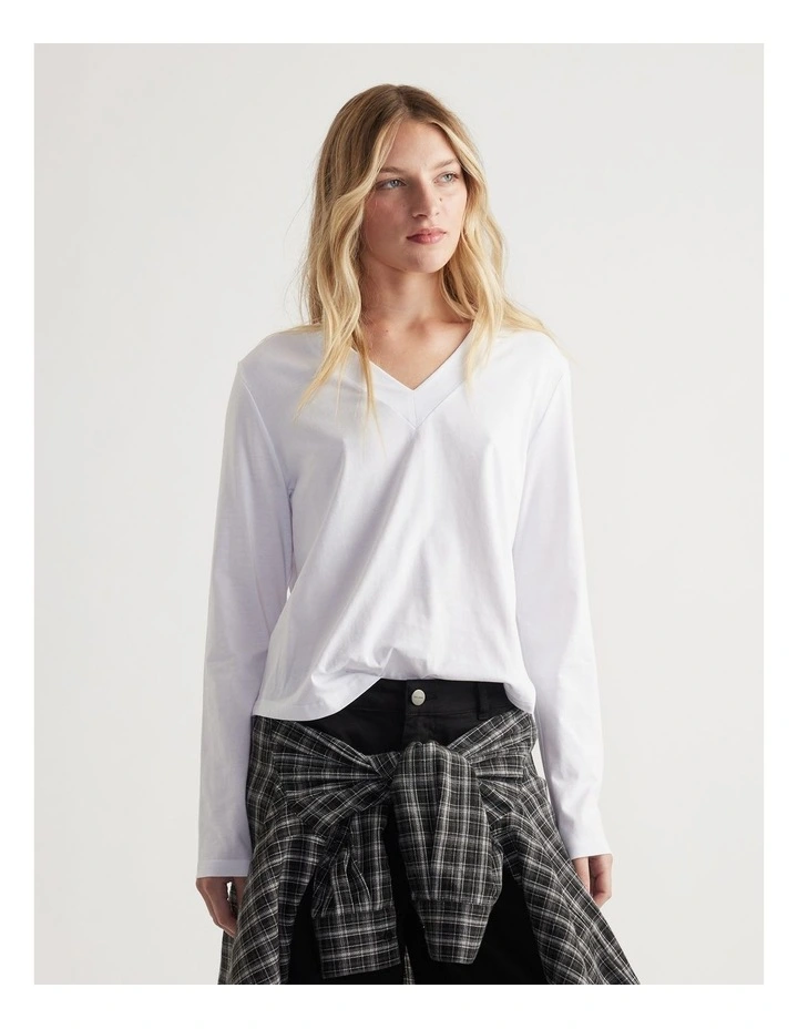 Imogen V Neck Long Sleeve image 3