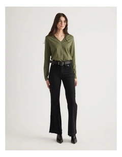 Imogen V Neck Long Sleeve