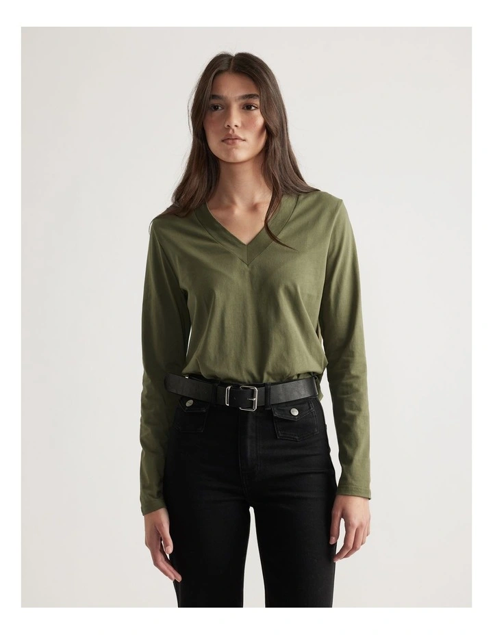 Imogen V Neck Long Sleeve image 3