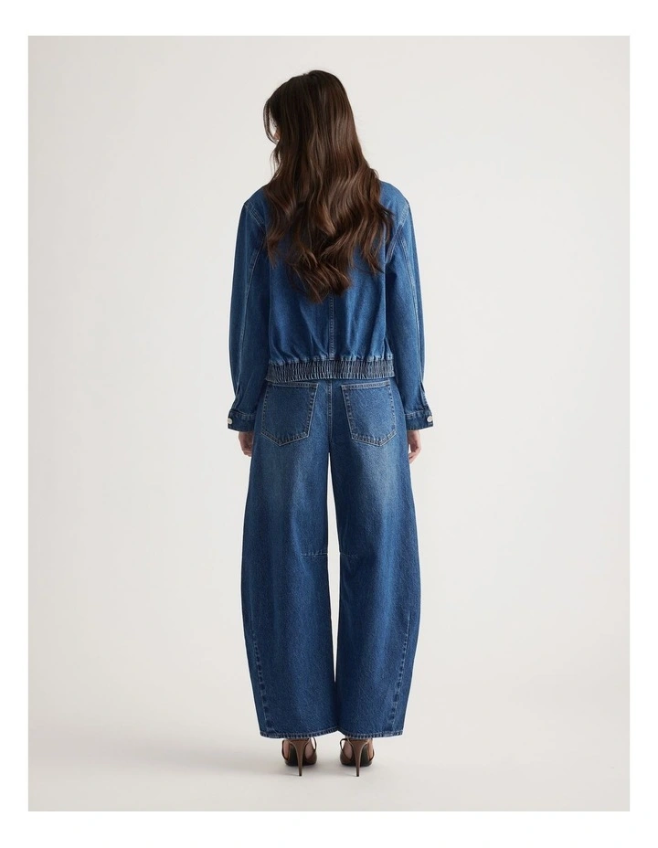 Romi Contrast Denim Jacket image 2