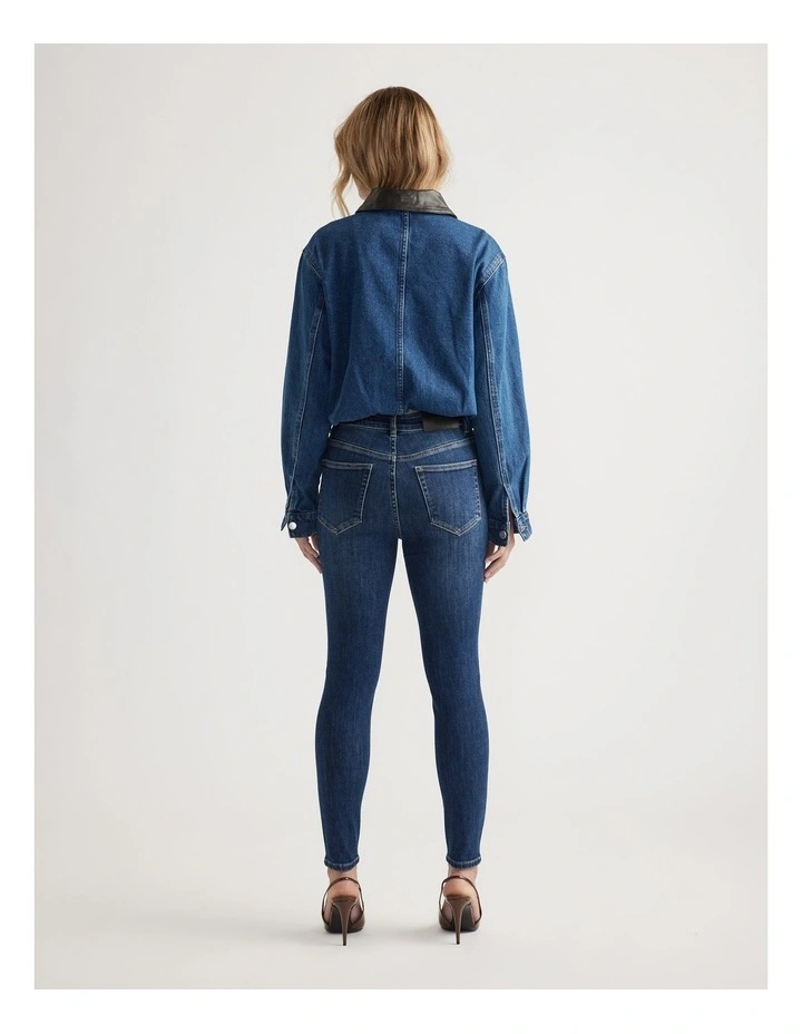 Evie High Rise Skinny Jeans image 2