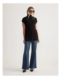 Julia High Neck Knit Tunic