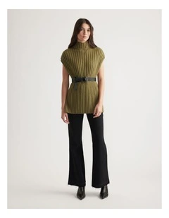 Julia High Neck Knit Tunic