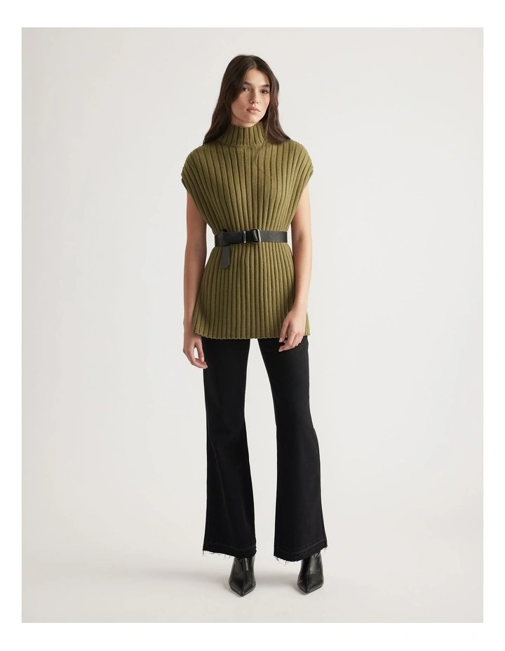 Julia High Neck Knit Tunic image 1