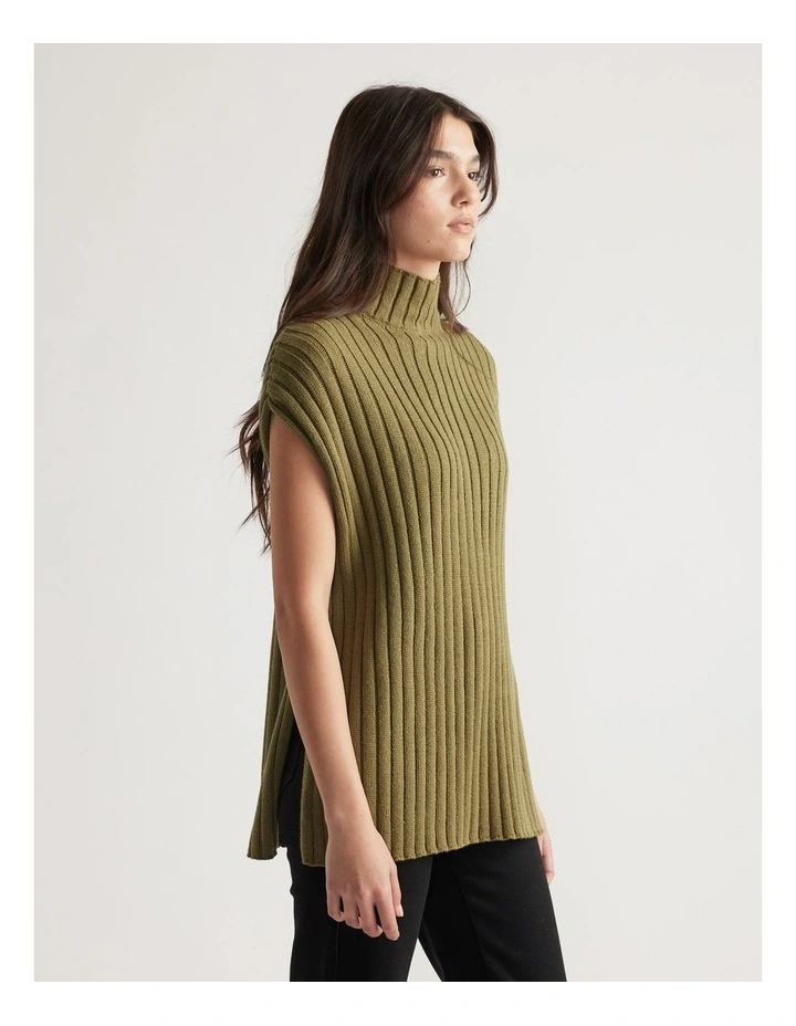 Julia High Neck Knit Tunic image 3