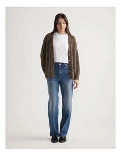 Gia Distressed Sequin Cardigan