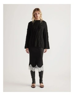 Miranda Cable Knit Jumper
