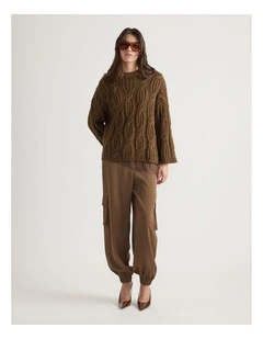 Miranda Cable Knit Jumper