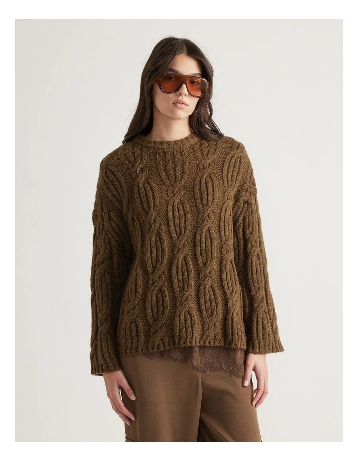 Miranda Cable Knit Jumper image 3