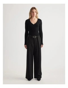 Tasha Pleat Pant