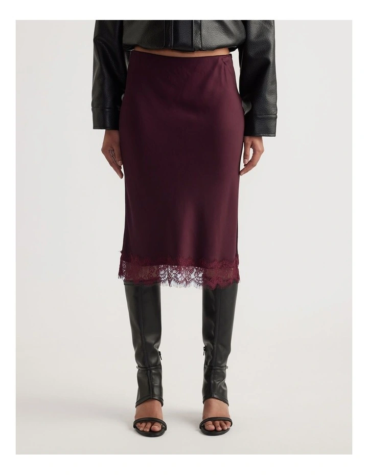 Karly Lace Midi Skirt image 3