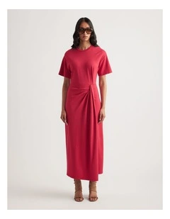 Naomi Short Sleeve Midi Dress