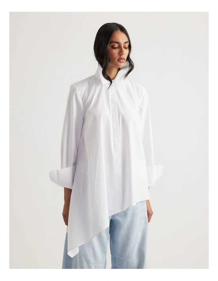 Nikki Asymmetric Shirt image 3