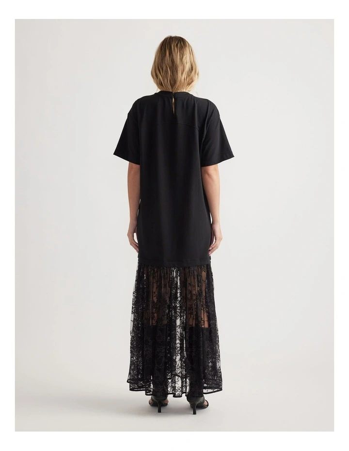 Gia Spliced Lace Maxi Dress image 2