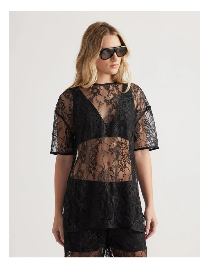 Gia Lace Tee image 3