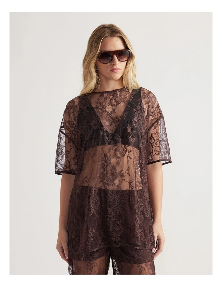 Gia Lace Tee image 3