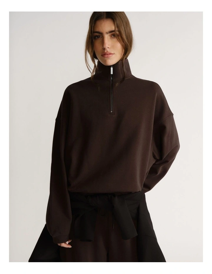 D-Luxe Quarter Zip Sweat image 3