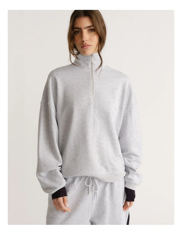 D-Luxe Quarter Zip Sweat image 3