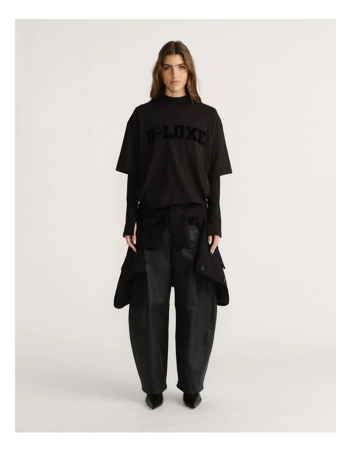 D-Luxe Flocked Logo Tee image 1