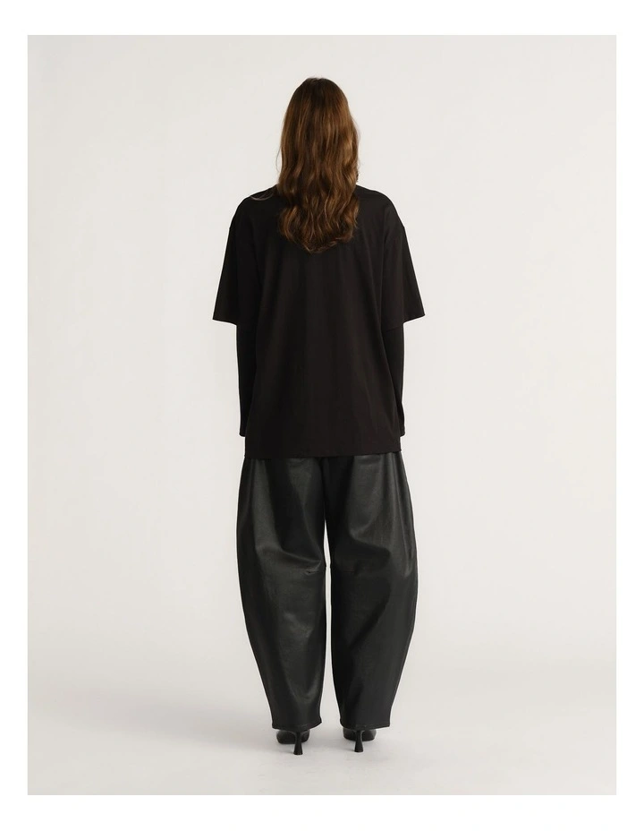 D-Luxe Flocked Logo Tee image 2