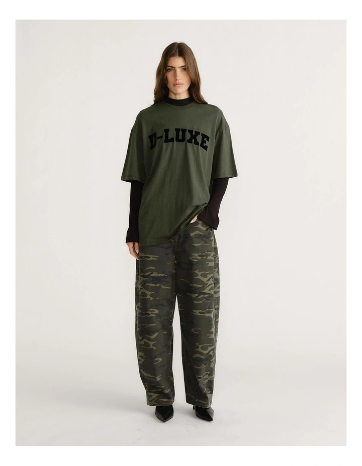 D-Luxe Flocked Logo Tee image 1