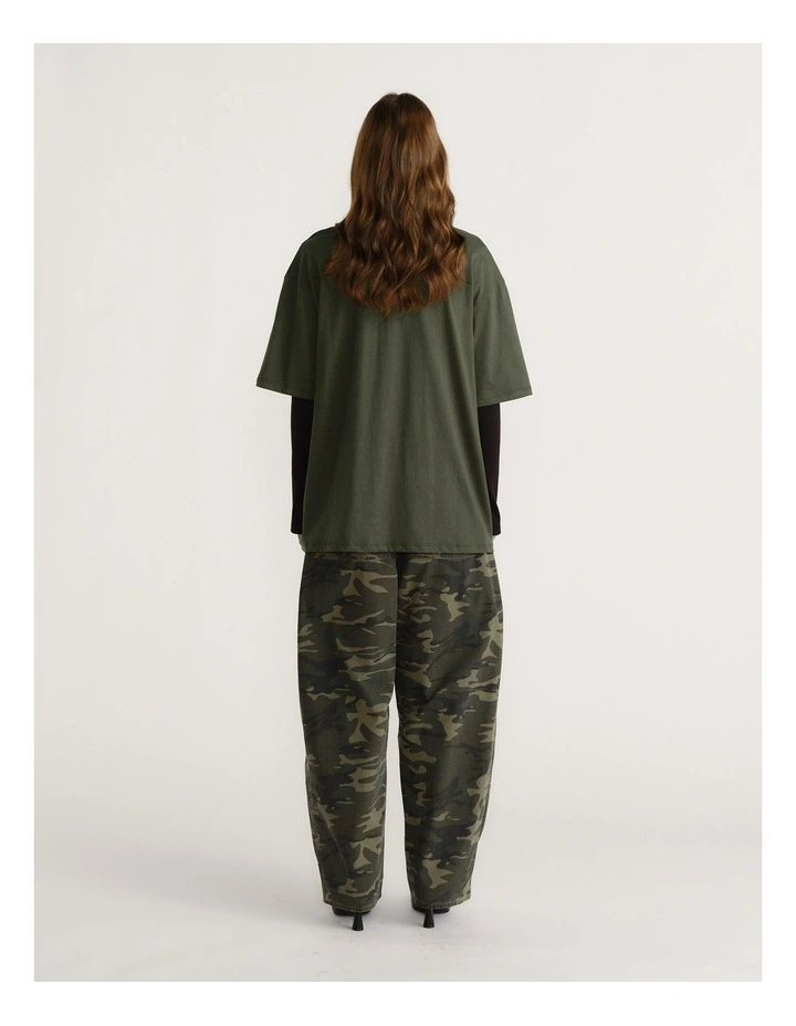 D-Luxe Flocked Logo Tee image 2