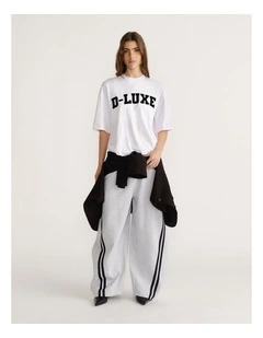 D-Luxe Flocked Logo Tee