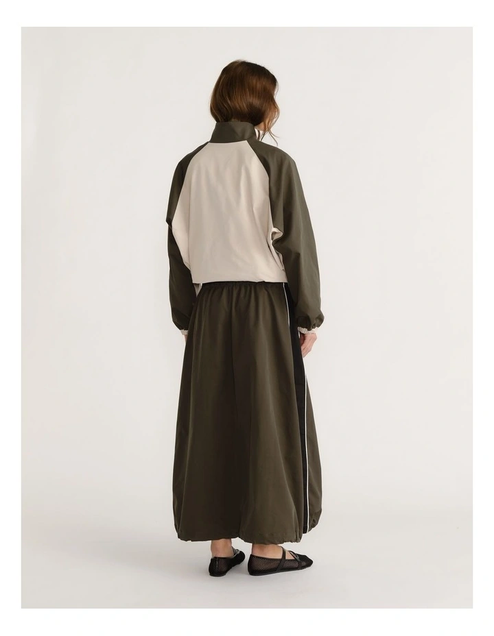 D-Luxe Contrast Panel Skirt image 2