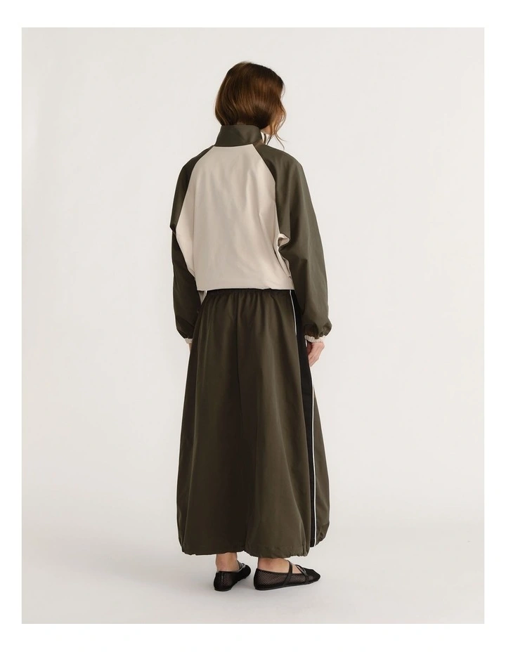 D-Luxe Contrast Panel Skirt image 2