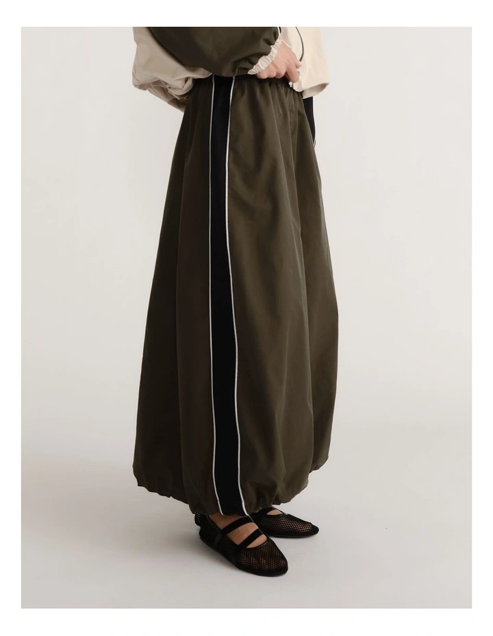 D-Luxe Contrast Panel Skirt image 3