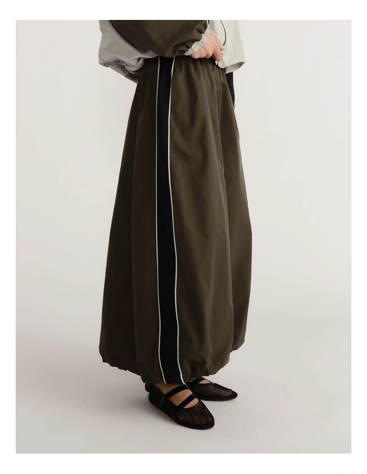 D-Luxe Contrast Panel Skirt image 3