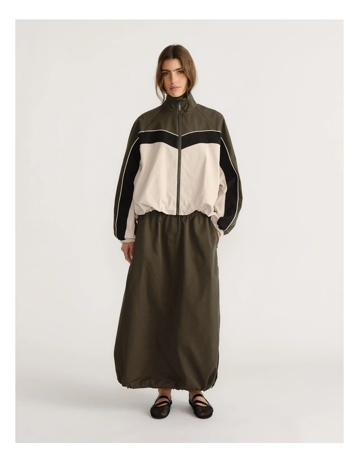 D-Luxe Contrast Panel Parka image 1